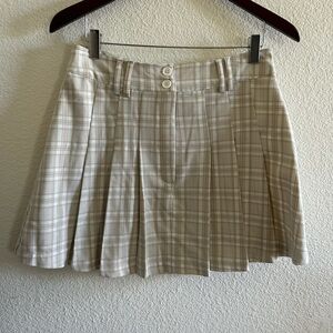 Glassons mini plaid skirt